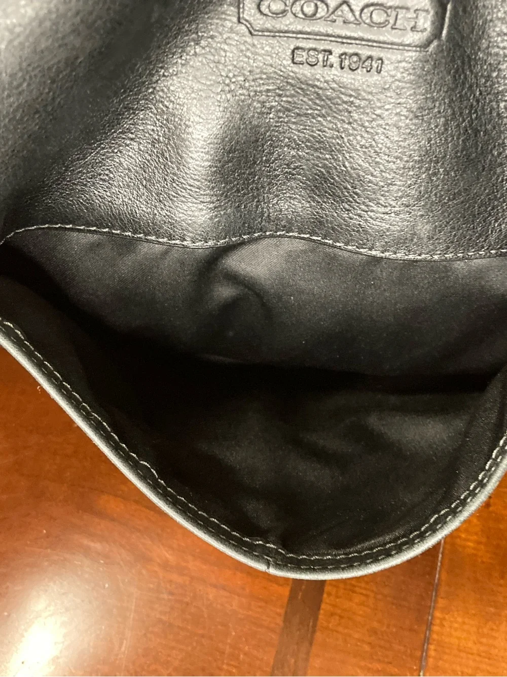 Coach Soho Y2K Hobo Shoulder Bag Soft Grain Leather Black Style 12684 2008 EUC